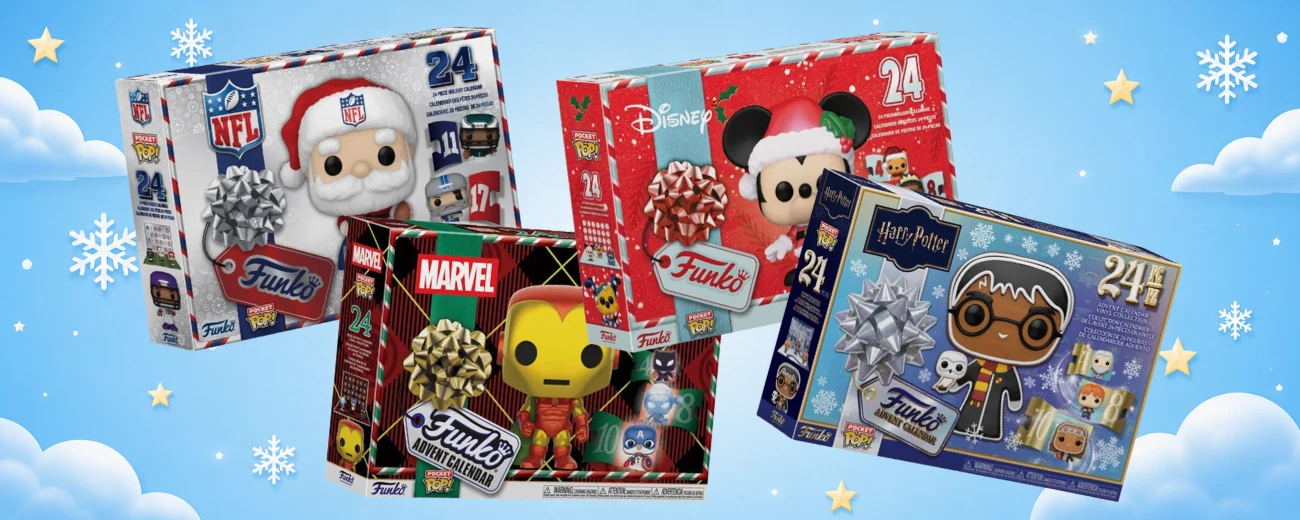 Funko Pop Adventskalender 2026 – alle neuen Kalender im Überblick