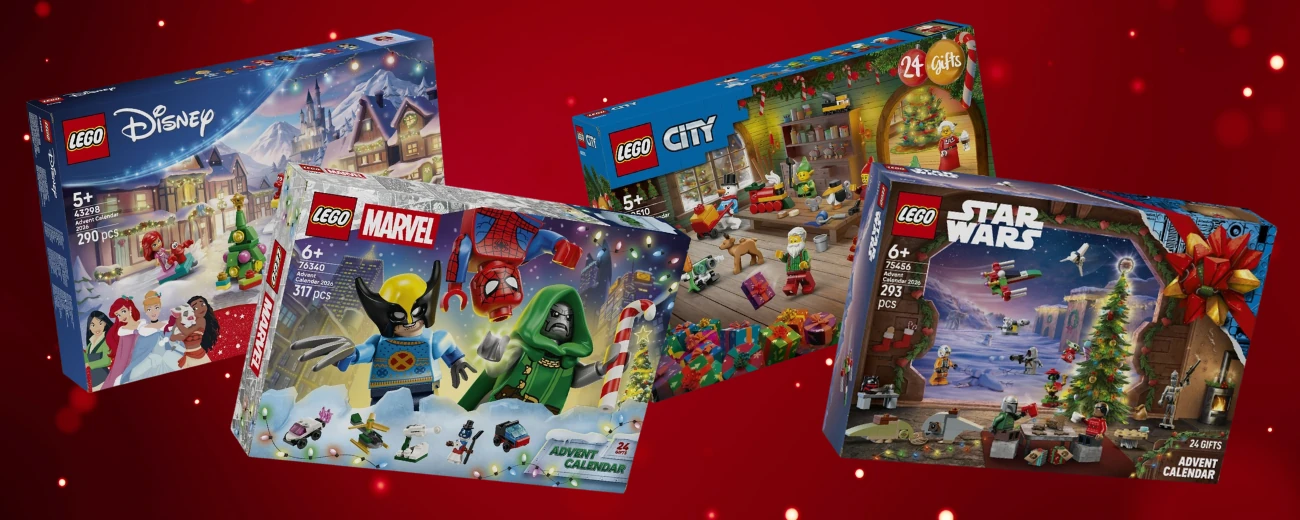 Die neuen LEGO-Adventskalender 2026 im Überblick