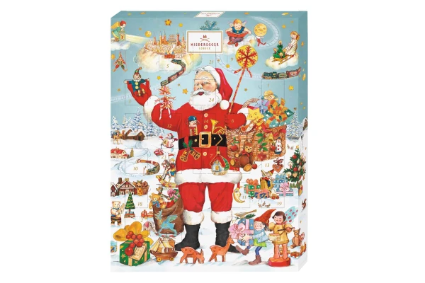 Niederegger Adventskalender Weihnachtsmann